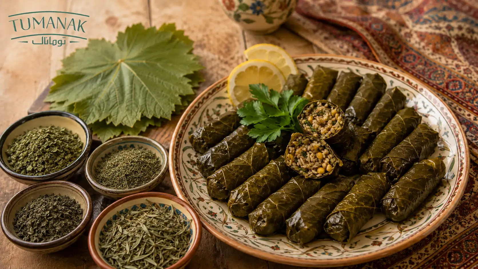 سبزی دلمه برگ مو چیست؟