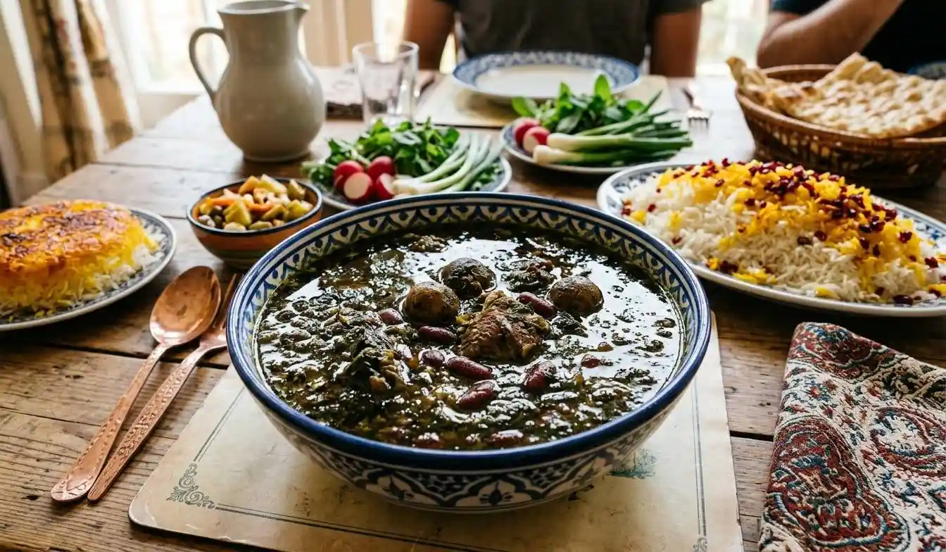 چه سبزی قورمه سبزی را خوشمزه میکند؟